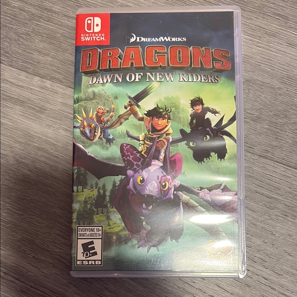 Nintendo Switch DreamWorks Dragons Adventure Game